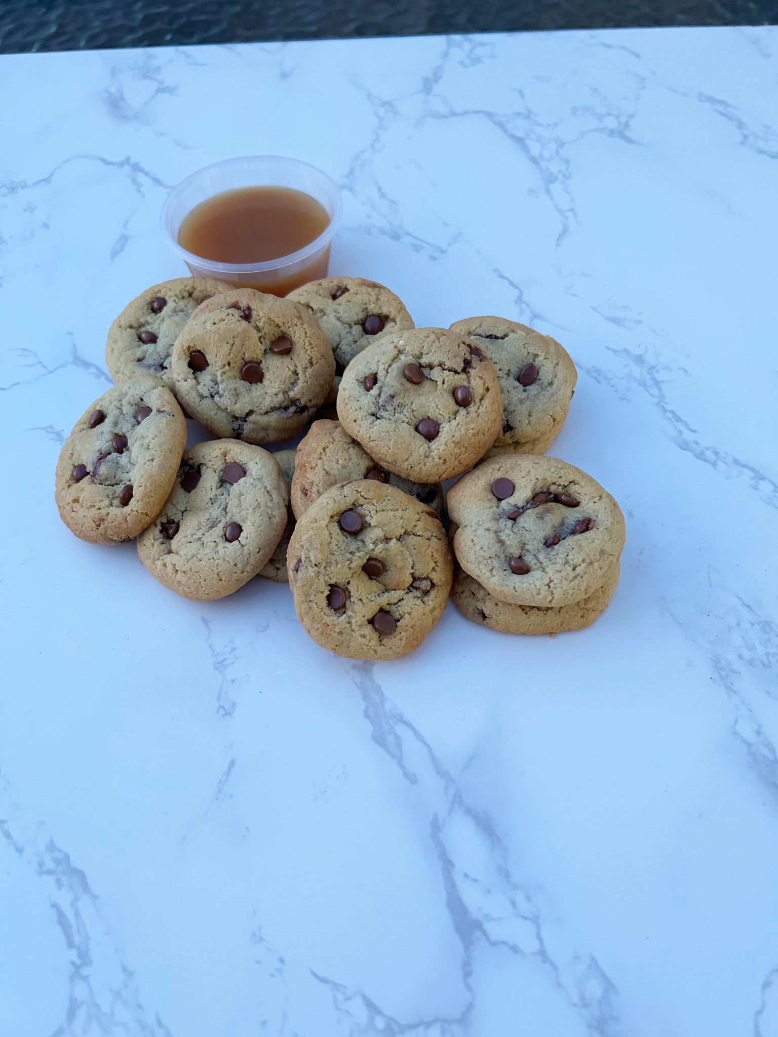 Mini Cookies Pack with Dip of Your Choice