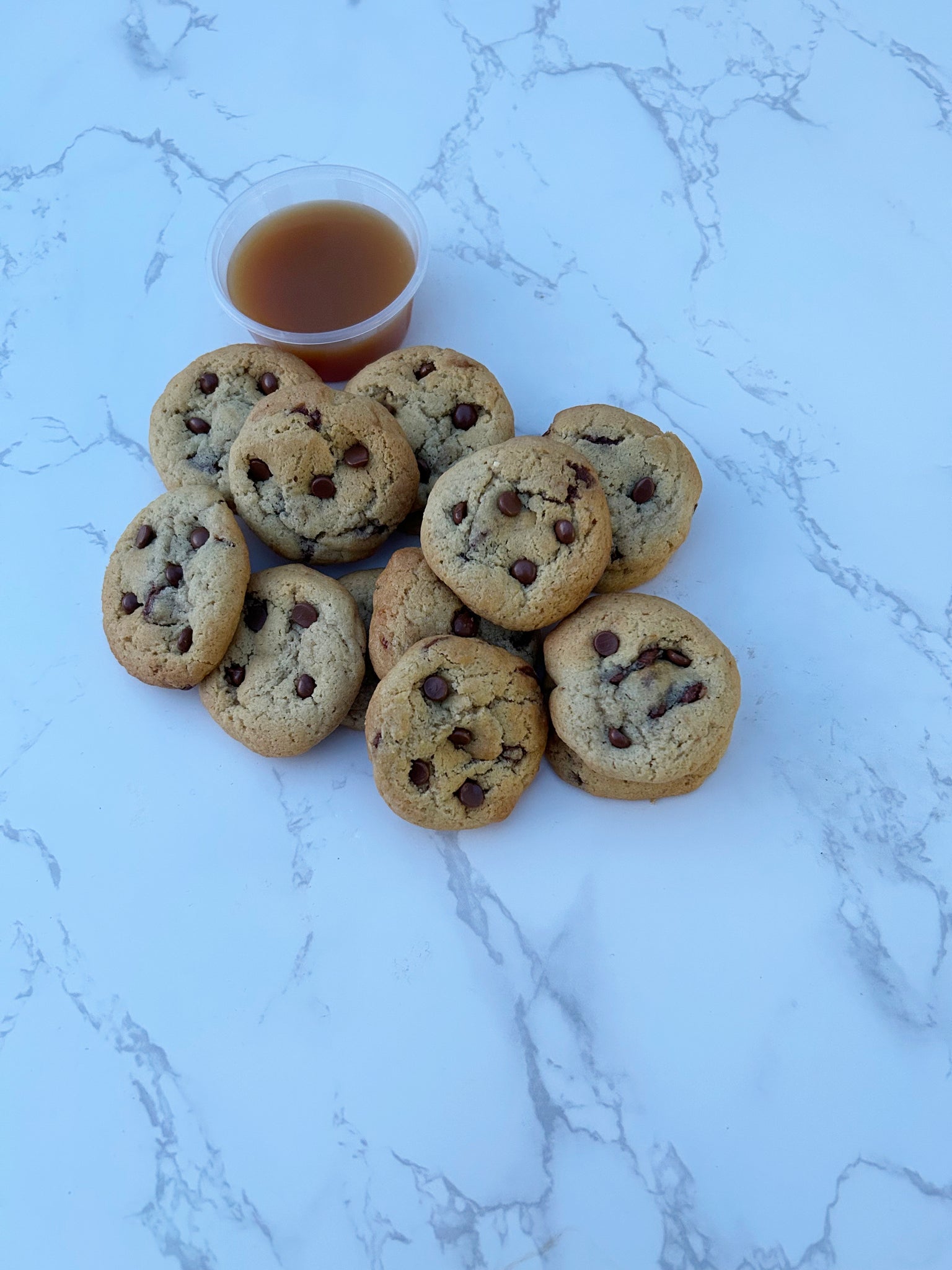 Mini Cookies Pack with Dip of Your Choice